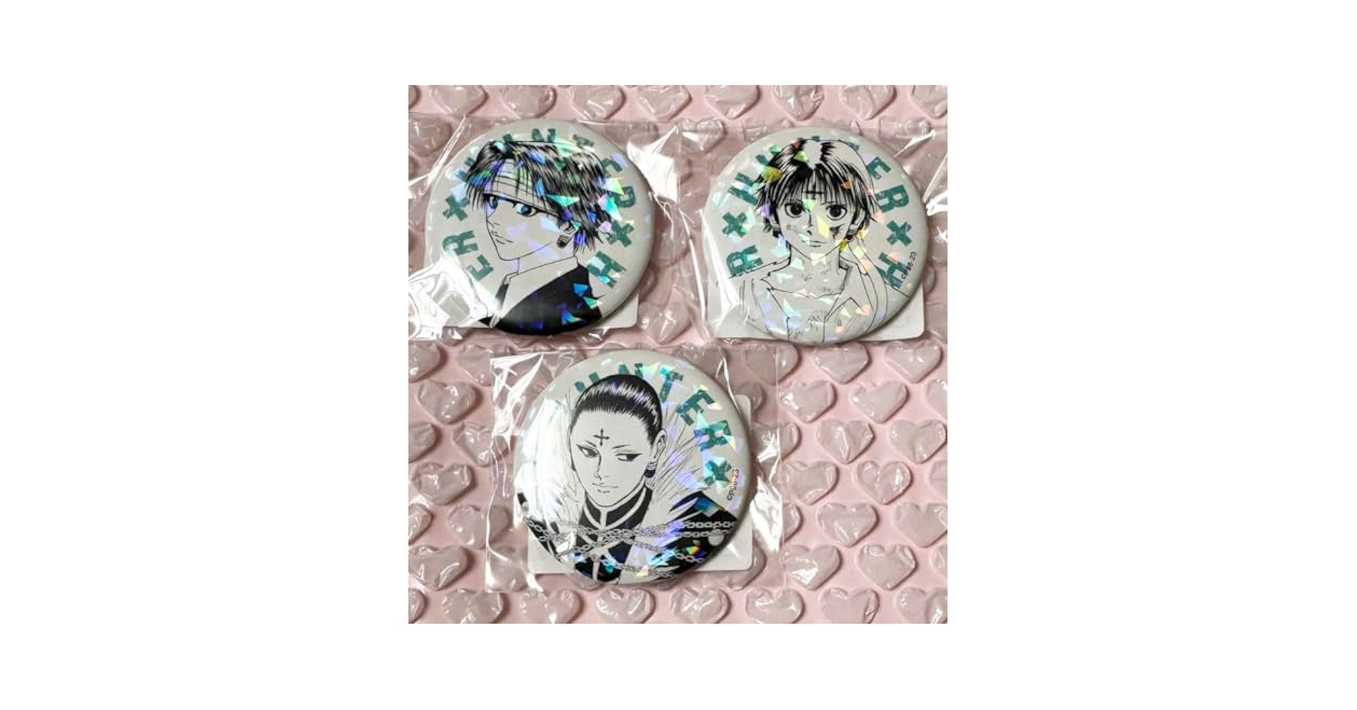HUNTERXHUNTER　オールスター缶バッジ　クロロ HUNTER×HUNTER ハンターハンター クロロ オールスター缶バッジ